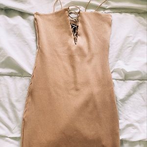 Nude dress